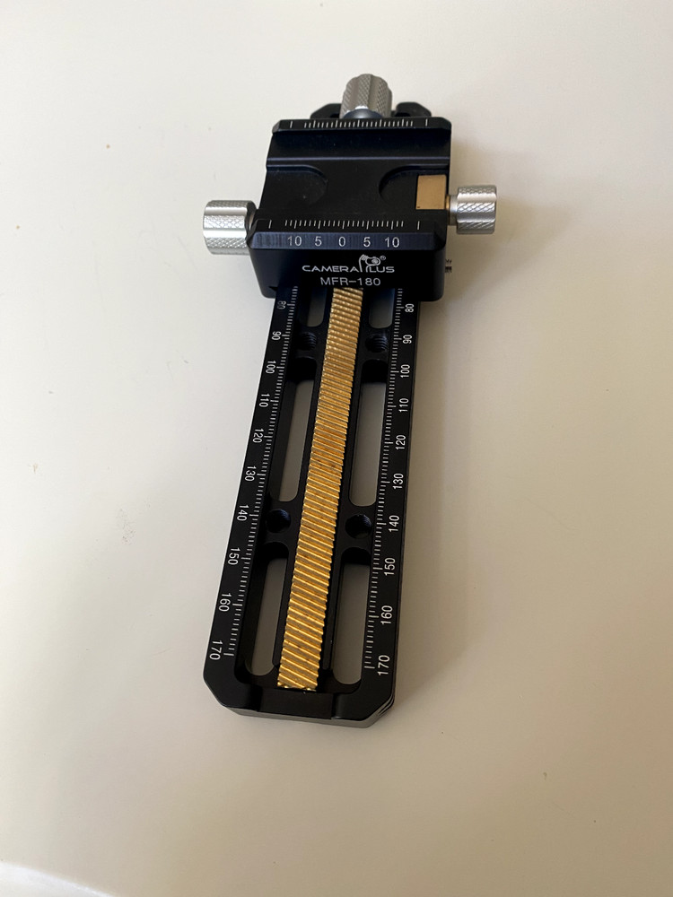 CAMERA PLUS MFR-180 macro focusing rail