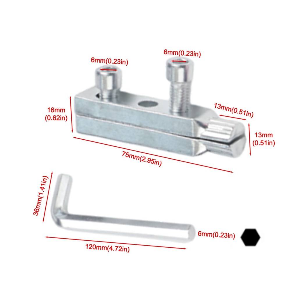 Faucet Repair Tool with Clear Operating Handles for User Friendly Experience