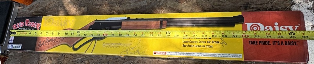 Daisy Red Ryder BB Gun Model 1938, saddle ring, W/ Box & Paperwork
