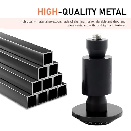 2PCS Motorcycle Handlebar End Plugs, Metal Rustproof Impact-Resistant
