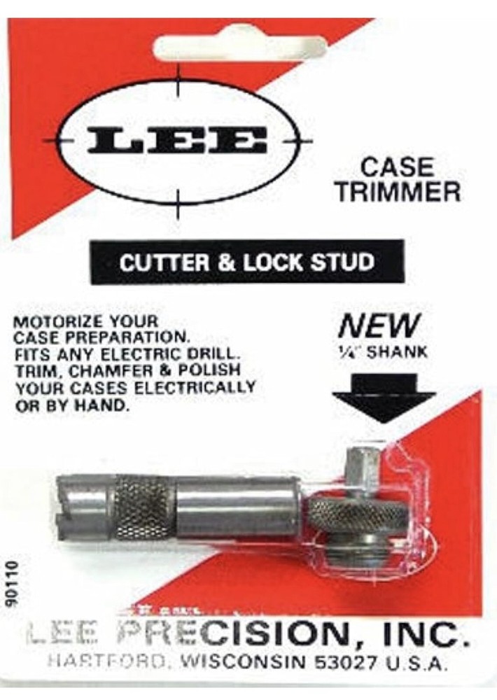 LEE Case Trimmer Cutter and Lock Stud #90110