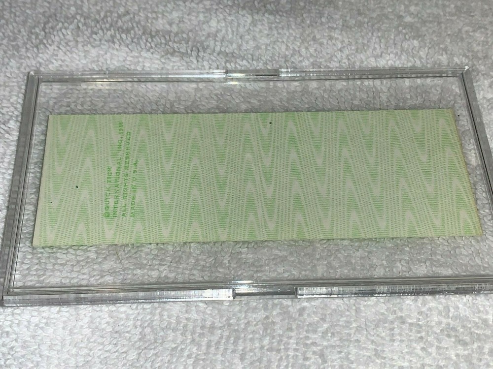 OZZY OSBOURNE UNUSED 1986 CONCERT TICKET LUBBOCK COLISEUM TX Black Sabbath USA