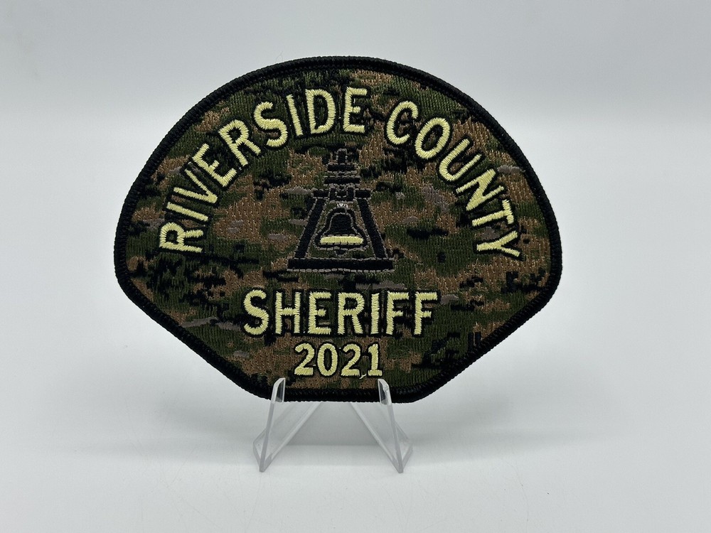 Riverside County Sheriff 2021 Commemorative Veterans Day Patch.