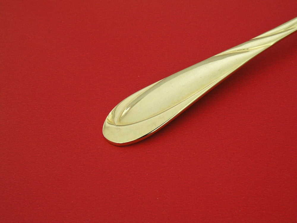 (4) FARBERWARE NICOLE GOLD - 6" TEASPOONS