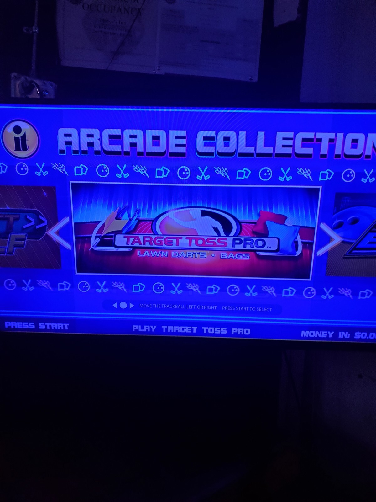1 IT ARCADE COLLECTIONS SILVER STRIKE BOWLING POWER PUTT BAGS PLAYS ALL 3 Read