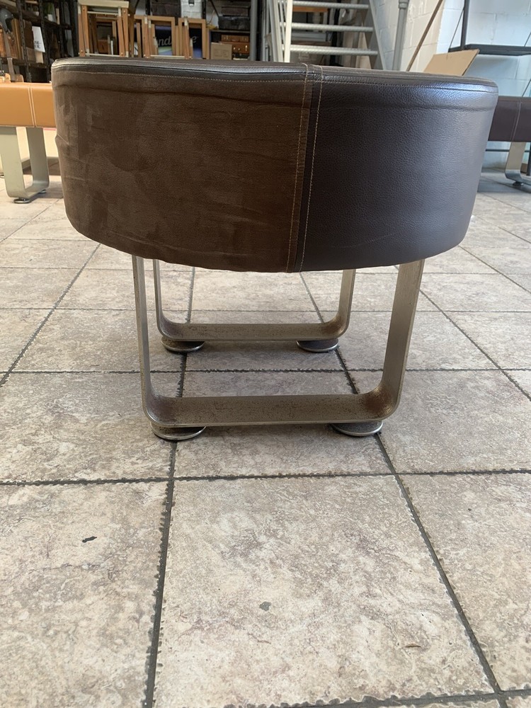 Small Leather Bench
