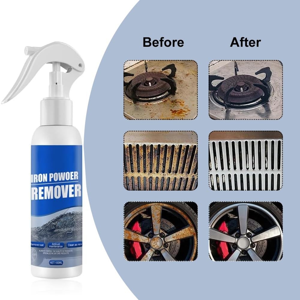 Rust Converter Spray, Rust Remover Sprayer Rust Remover Cleaning Spray Iro...