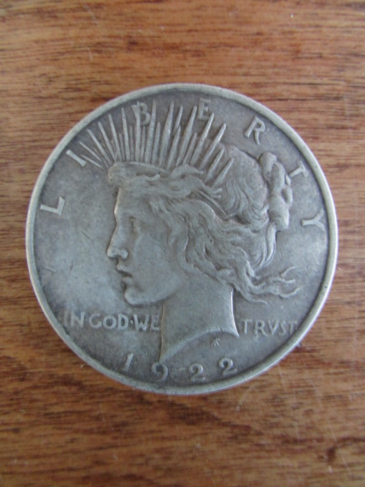 Peace Silver Dollar 1922