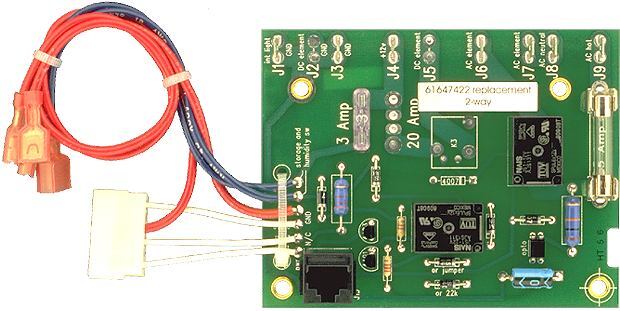 DINOSAUR ELE NORCOLD REPLACEMENT BOARD- 61647422 2-WAY