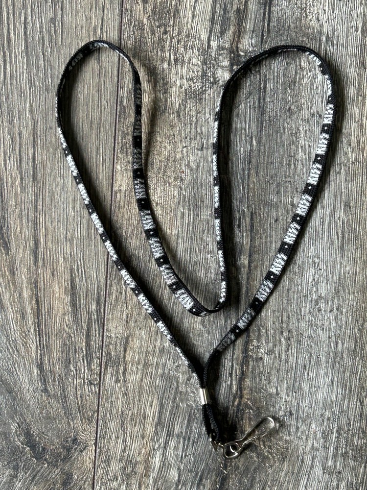 KISS Lanyard Alive Worldwide Reunion Concert Tour Road Crew Vintage Kiss