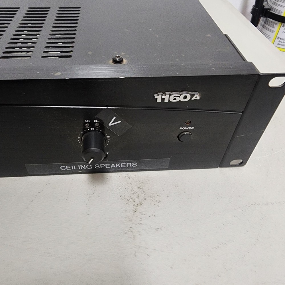 Crown 1160A 160W Power Amplifier for Single-Zone Systems [B7S2]