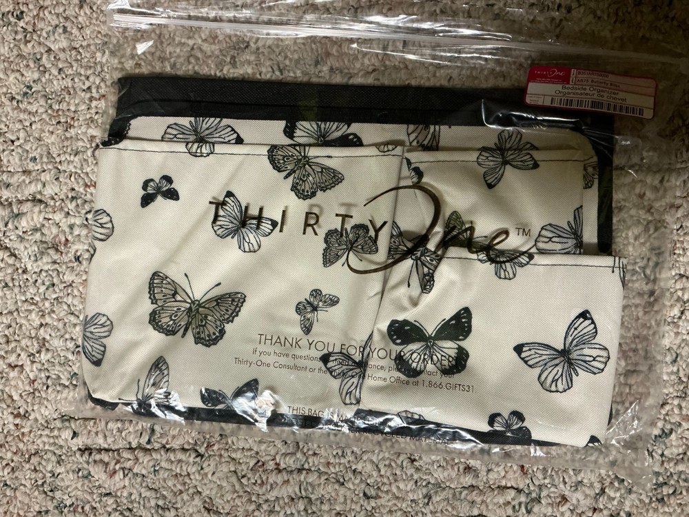 Thirty One Bedside Organizer in Butterfly Bliss