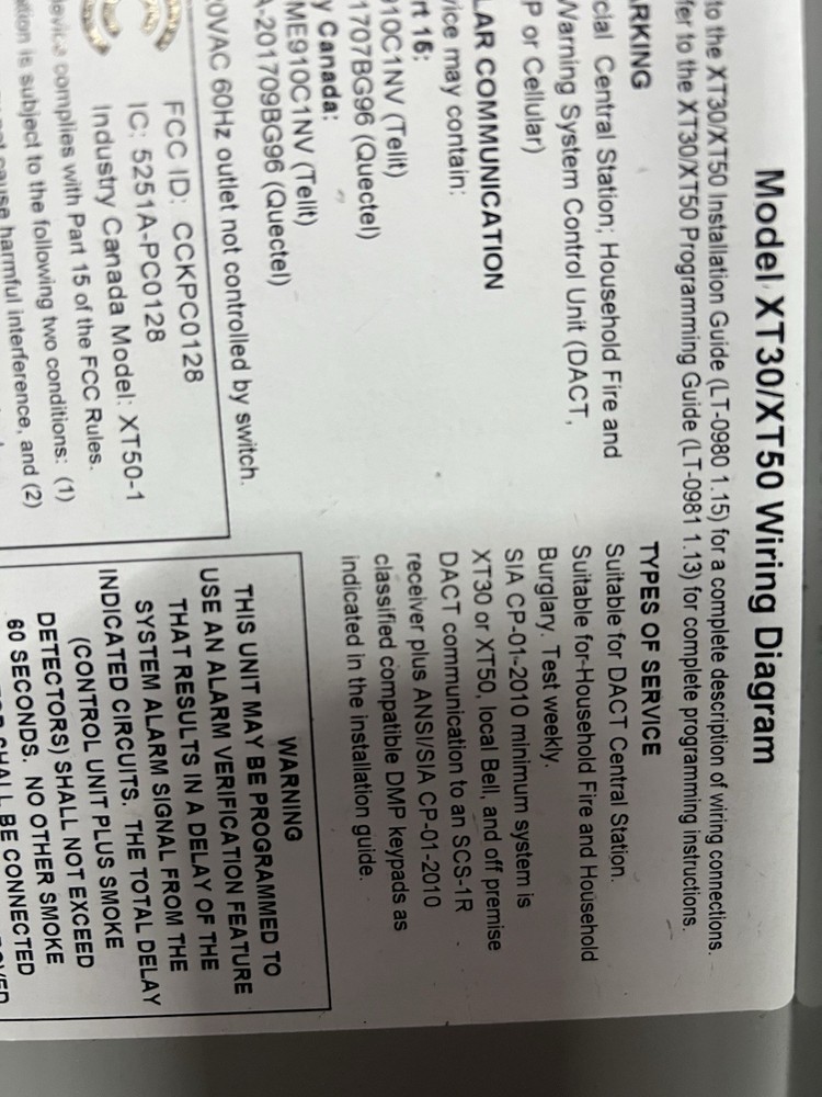 DMP XT50NS-G Small Gray Enclosure