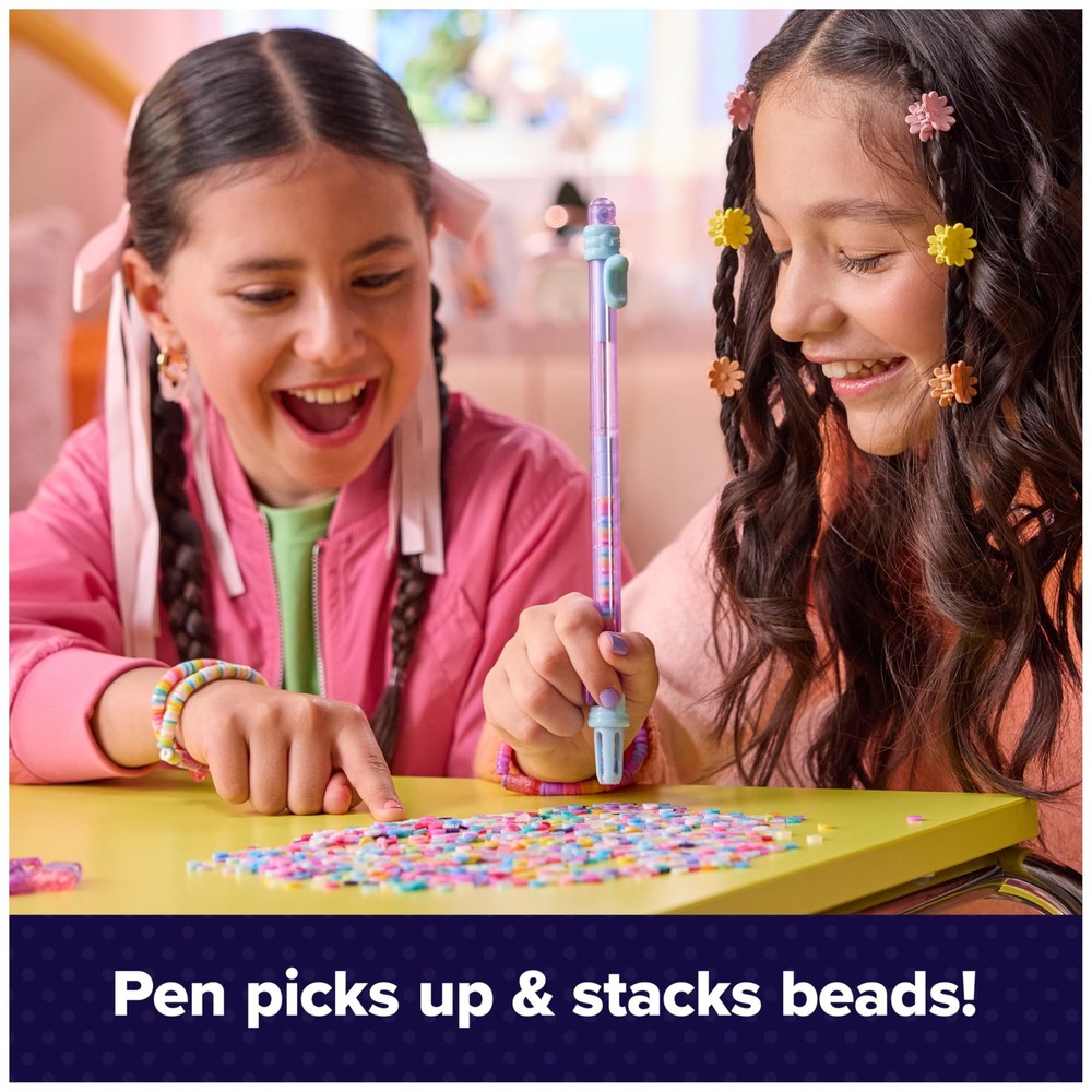 , Stack’d Heishi Studio Bracelet Making Kit with Easy Beading Pen & Over 1200...