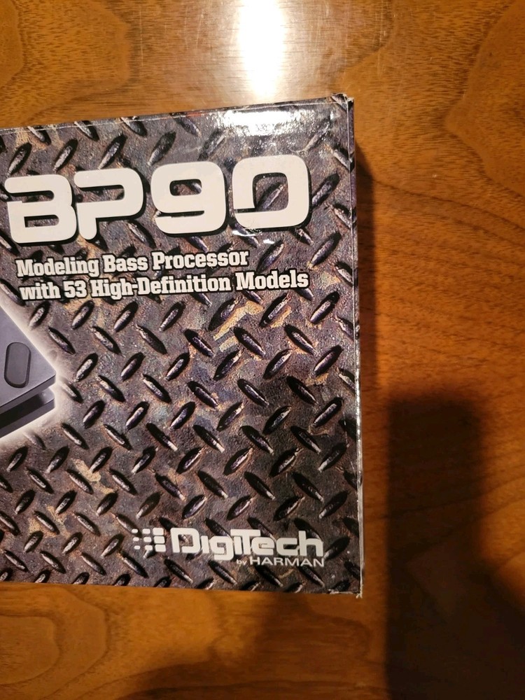 Harman: DigiTech - BP 90 New Modeling Bass Processor w/53 High Definition Models