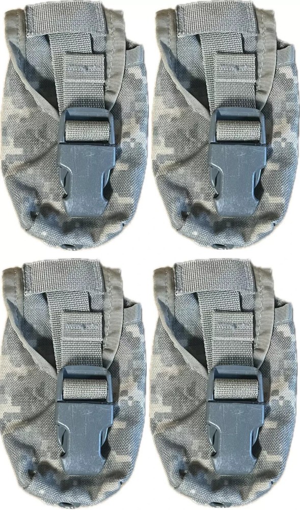 4 PACK USGI Flash-Bang Grenade Pouch ACU MOLLE