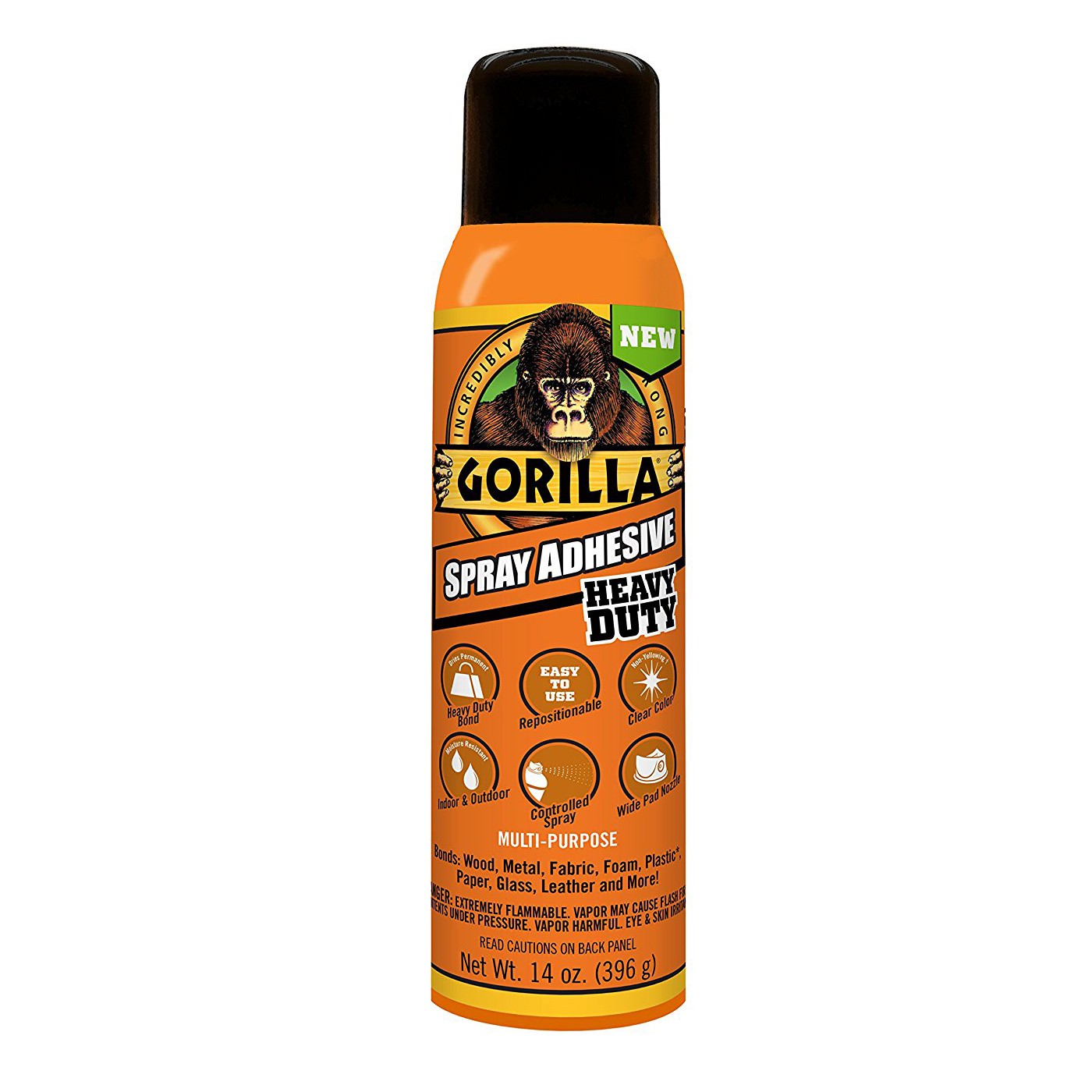 Gorilla Spray Adhesive: 4 oz. (Clear)