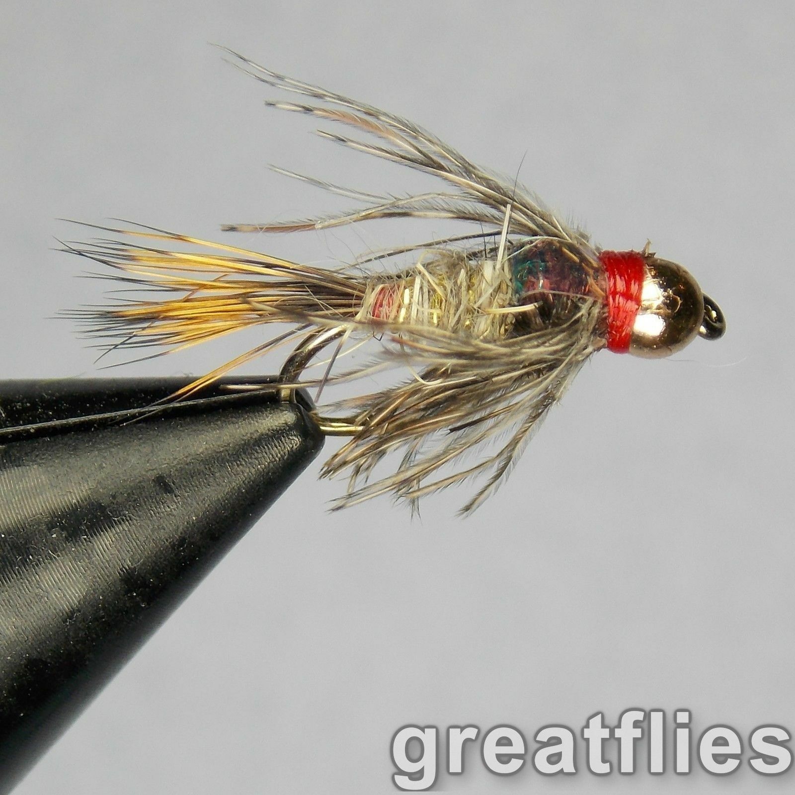 1 dozen (12) - Guide's Choice Hare's Ear - Bead Head