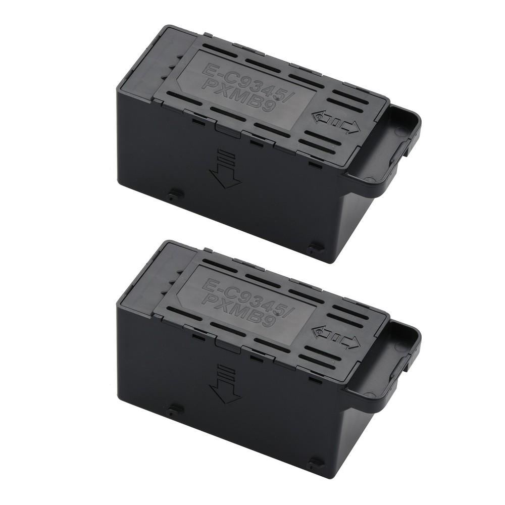 2* C9345 Maintenance Box For Epson EcoTank Pro Printer Waste Ink Pad Replace