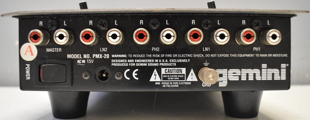 Gemini Crossfader PMX-20