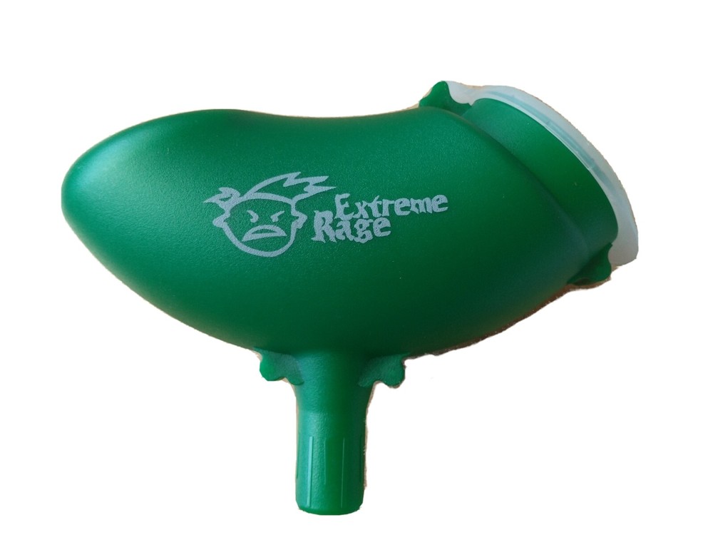New Extreme Rage PaintBall Loader Hopper - 200 Round Green