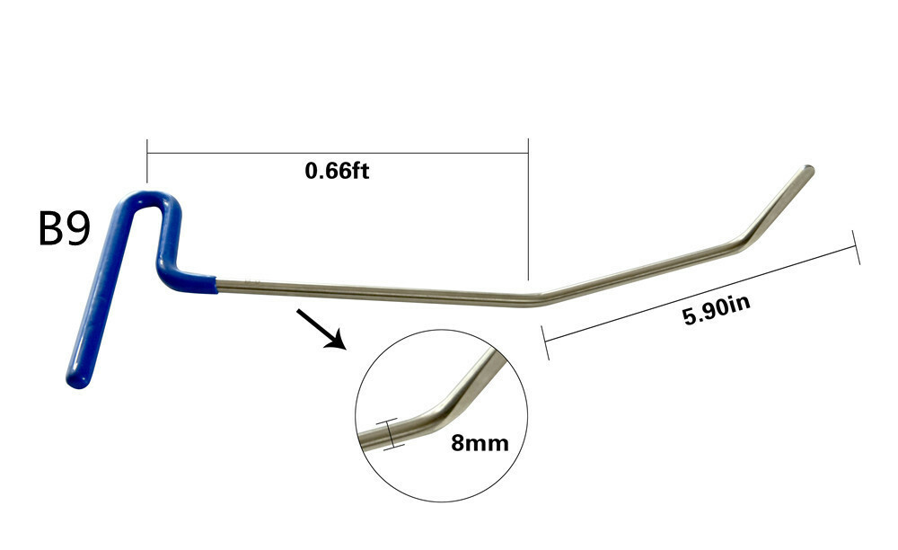 Dent Puller Rod Kit,Dent Puller Tools Motorcycle Auto Body Shop Tools