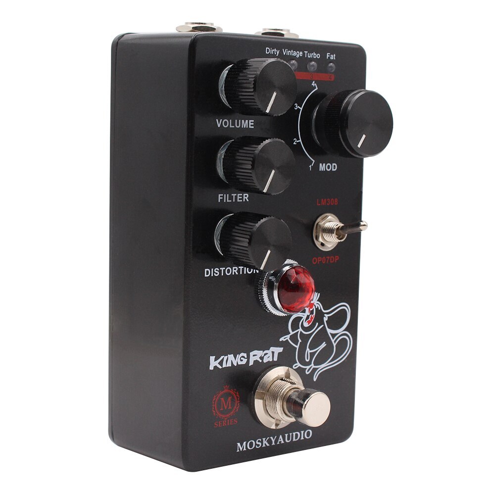 Guitar effects Distortion electric guitar effects 4 selector buttons