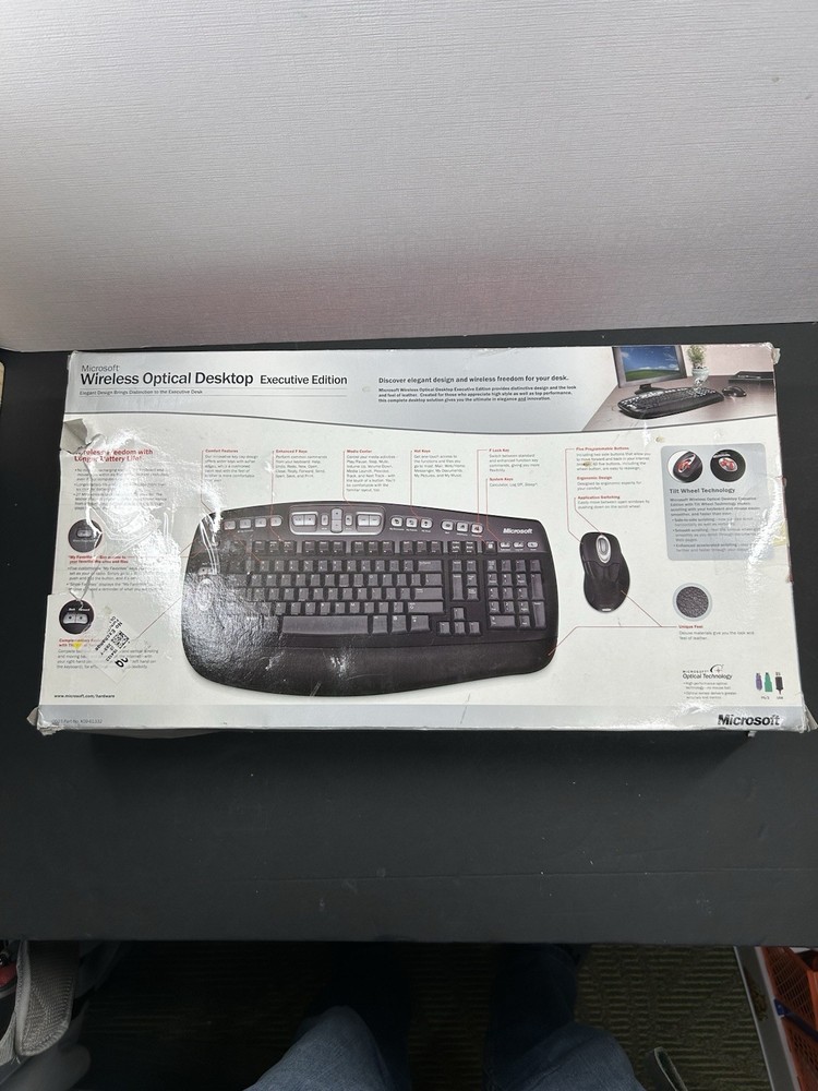 Microsoft Wireless Desktop Elite Keyboard And Mouse Combo