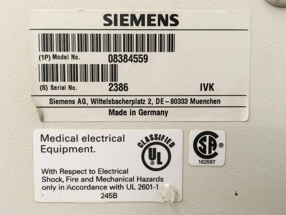 Siemens 08384559 Multi-Modality Viewing (MMV) System | Untested / As-Is
