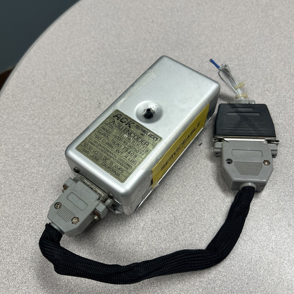 Ack Trcknologies A-30 Encoder Working Used Free Shipping