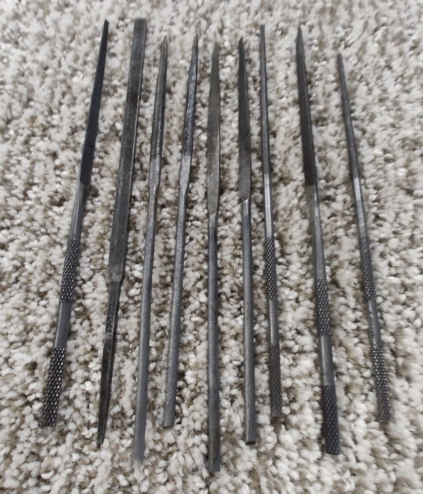 NEEDLE FILE SET OF 9