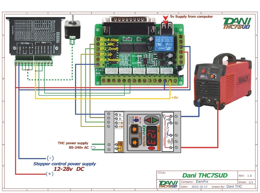 THC Torch Height Controller CNC PlasmaCutter