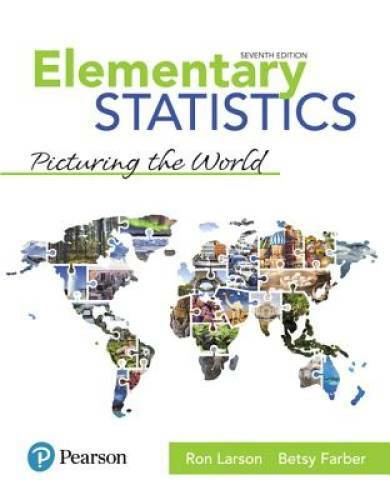 Elementary Statistics: Picturing the World (7th Edition) - Hardcover - GOOD
