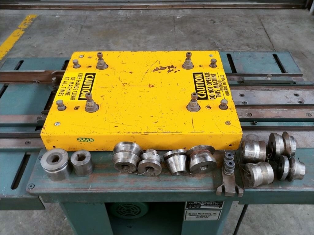 ENGEL LOCKFORMER ROLL FORMING MACHINE M-525 SHEET METAL PITTSBURGH MACHINE