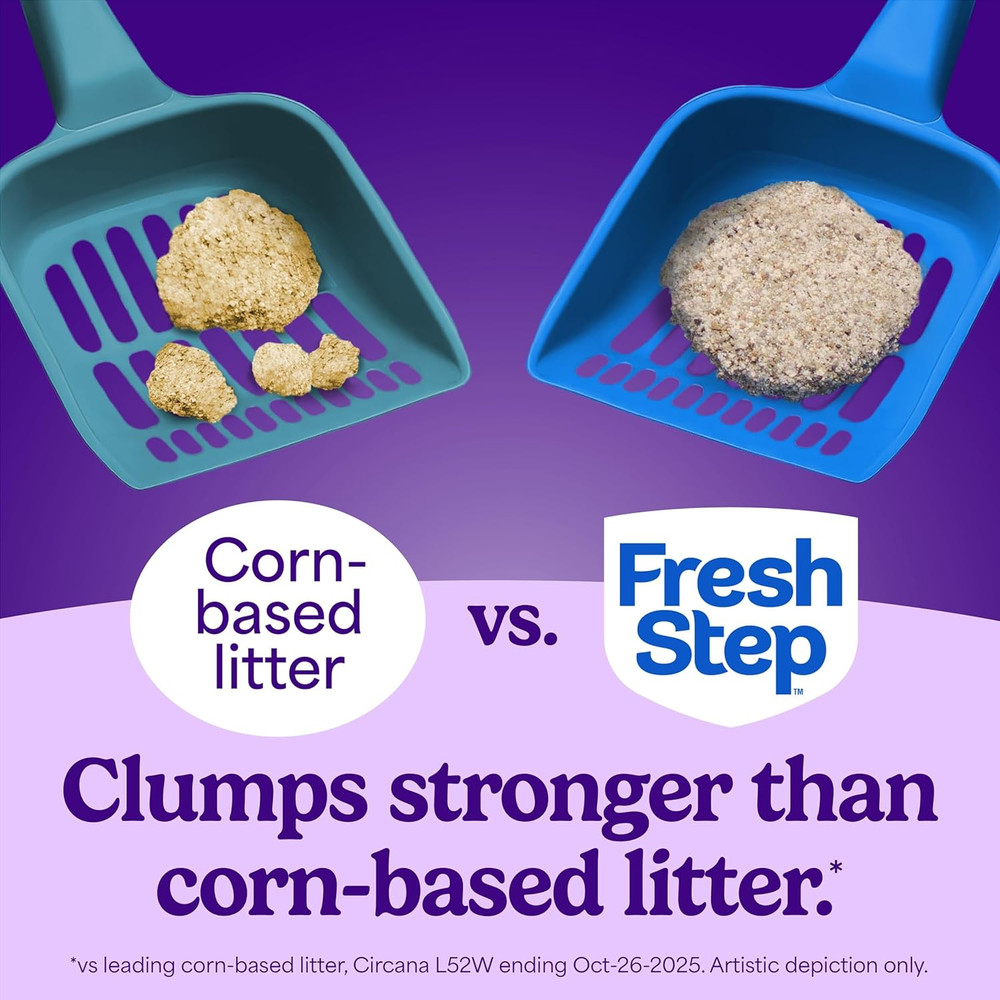 Advanced Simply Unscented Multi Cat Clumping Cat Litter, Low Dust, Odor Control