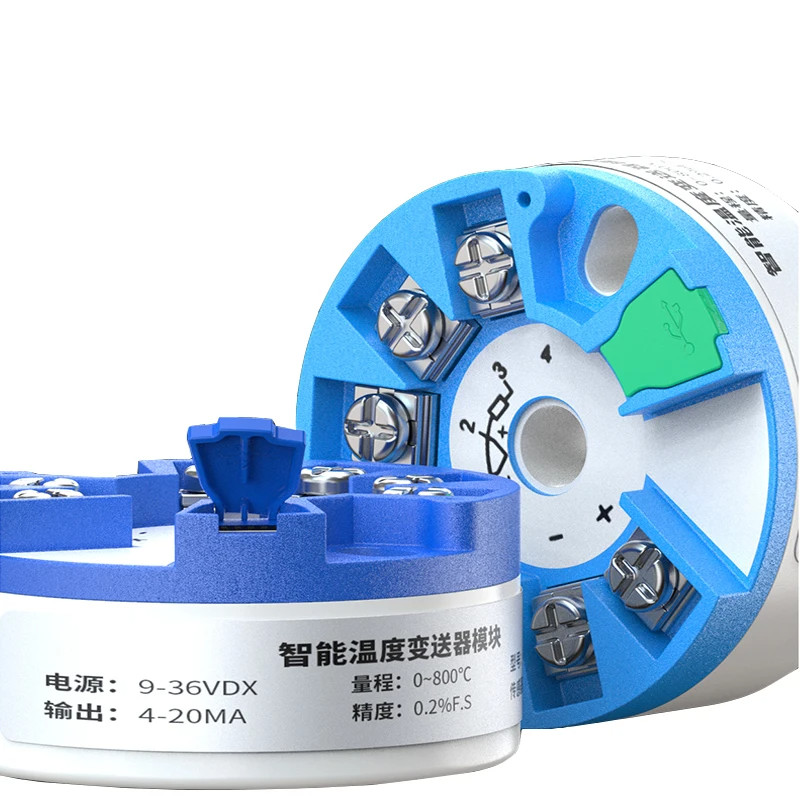 Thermocouple Temperature Transmitter Programmable Output Head-mounted Converter
