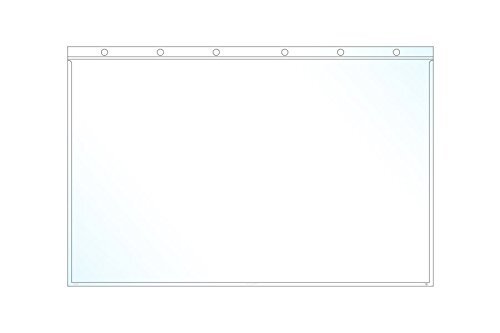 Tabloid Page Protectors 6 Hole Punched Large Format Clear - Side Loading - Ho...