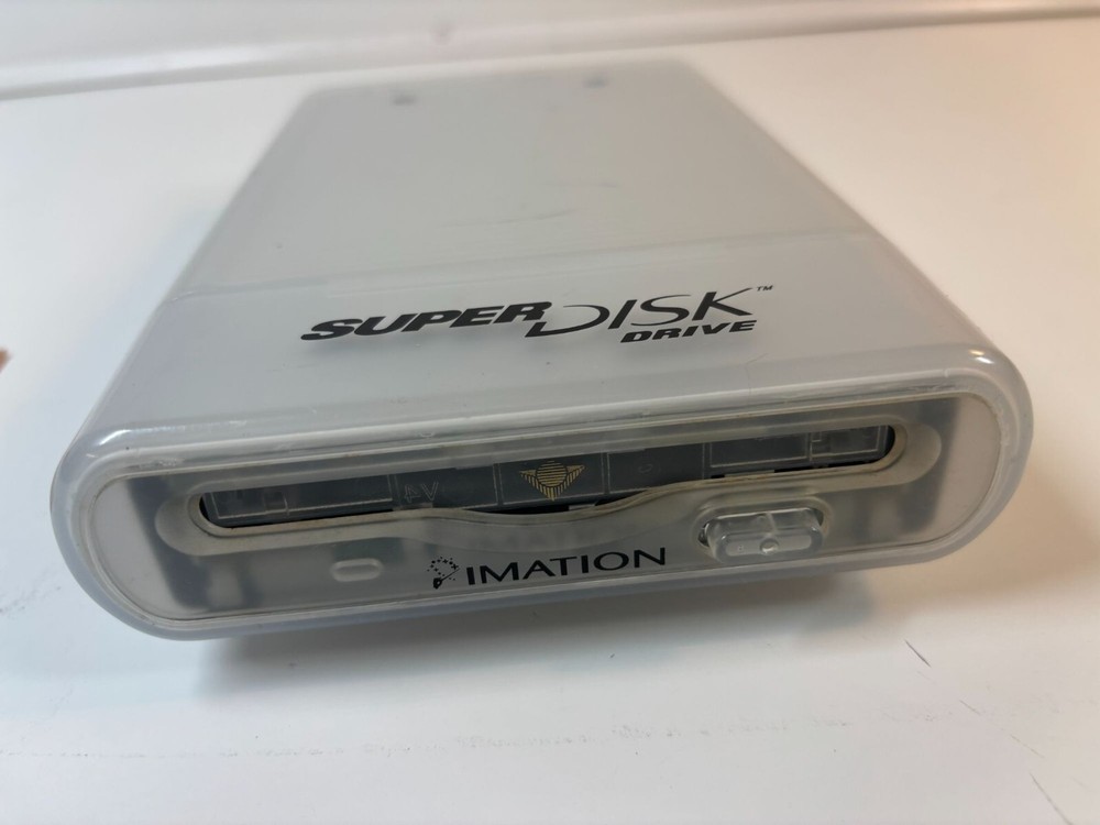Imation SuperDisk USB Drive For Macintosh Model No. SD-USB-M2 External Drive
