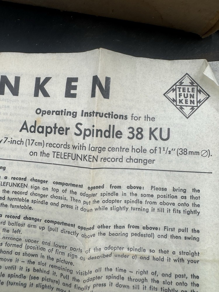 VINTAGE TELEFUNKEN Control Board?