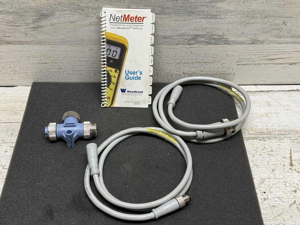 Woodhead DN-MTR NetAlert! DeviceNet NetMeter Diagnostic Tool Nice