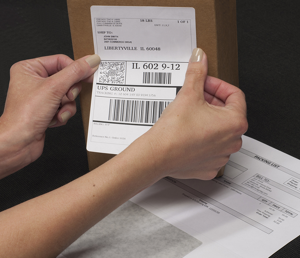 Self Adhesive white Paypal Mailing Shipping Labels Stickers + Extra GIFT