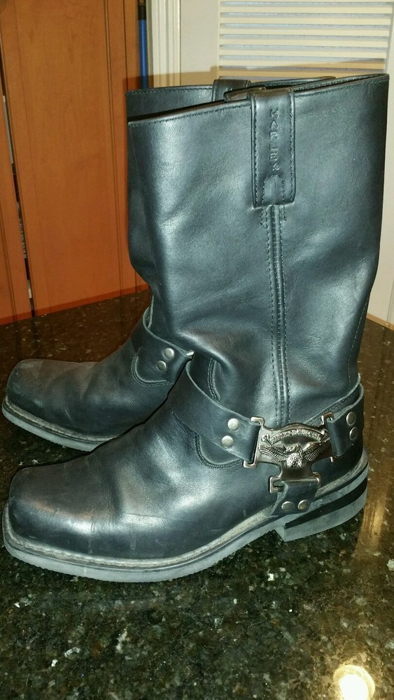 Men's Harley Davidson Thornton - Black - Width: med - Boots