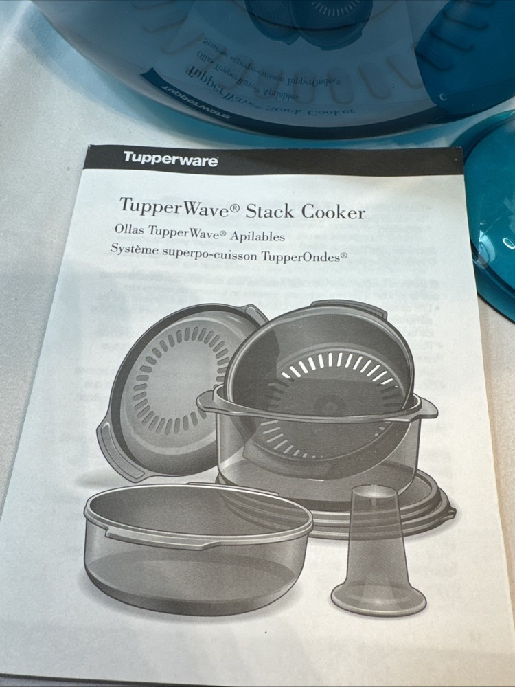 Tupperware TupperWave Stack Cooker Starter 4 Piece Set