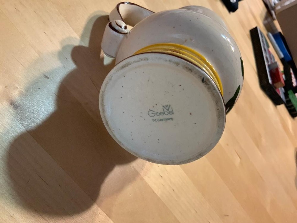 Goebe SMALL 5 1/2 INCH FLOWER PITCHER