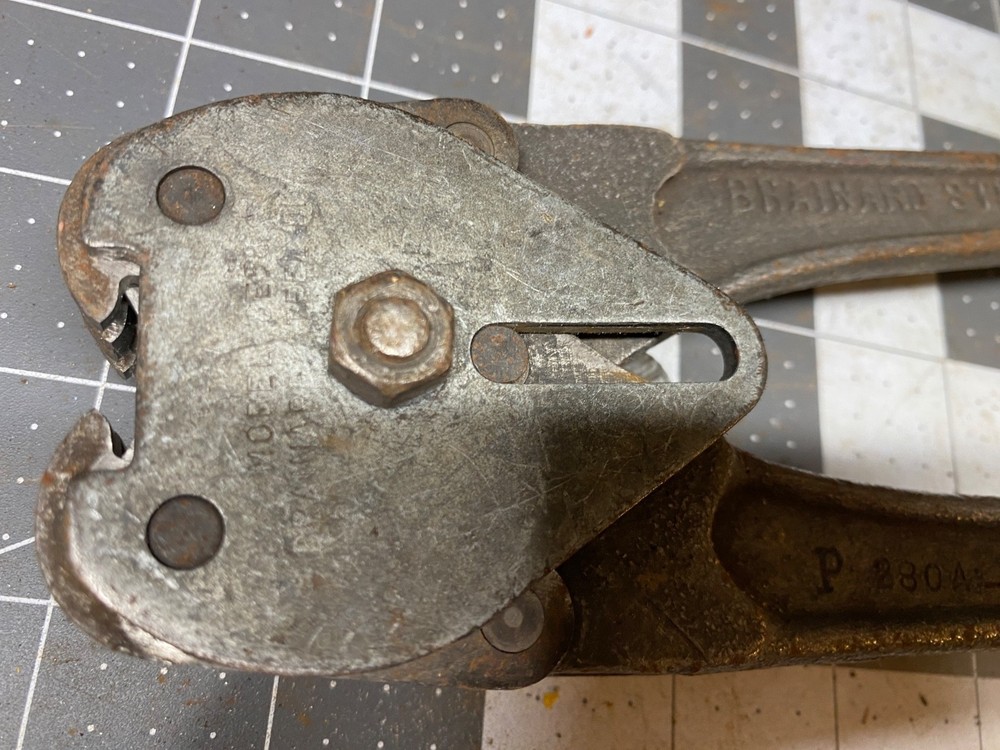 5/8" STRAP CRIMPER / METAL STRAPPING TOOL, Brainhard #C3360