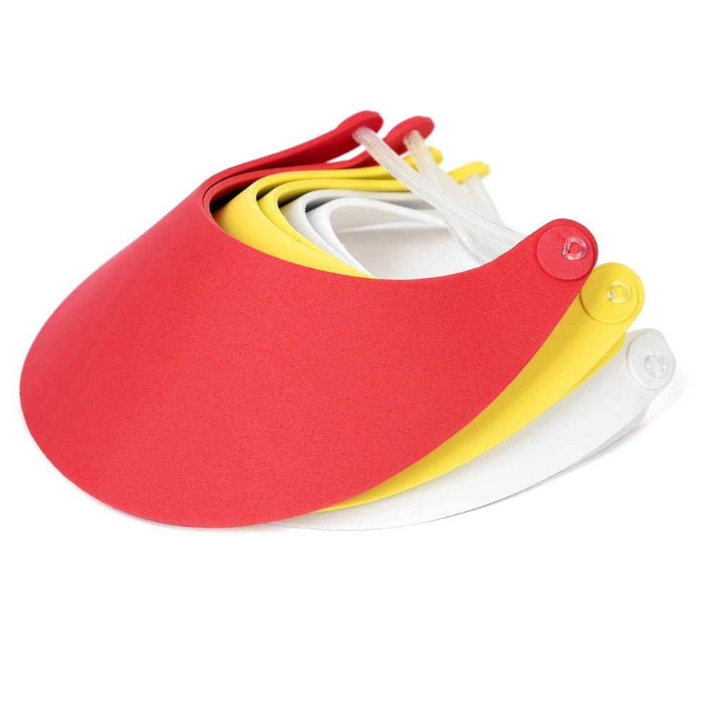 CousinDIY Foam Visor 6/Pkg-Assorted