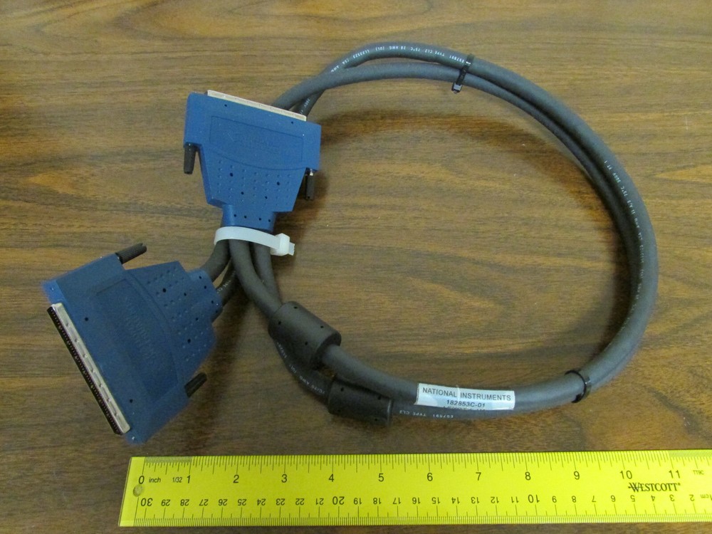 National Instruments 182853C-01 Shielded Server Cable 1 Meter Excellent