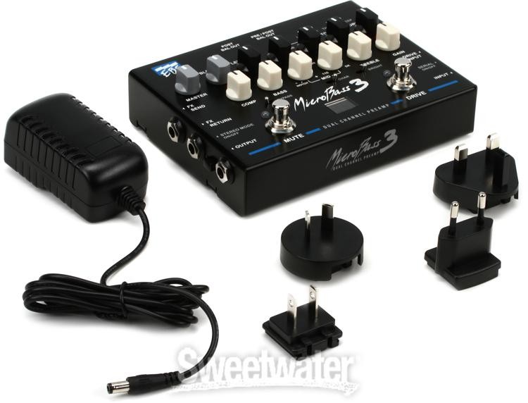 EBS MicroBass 3 2-channel Preamp
