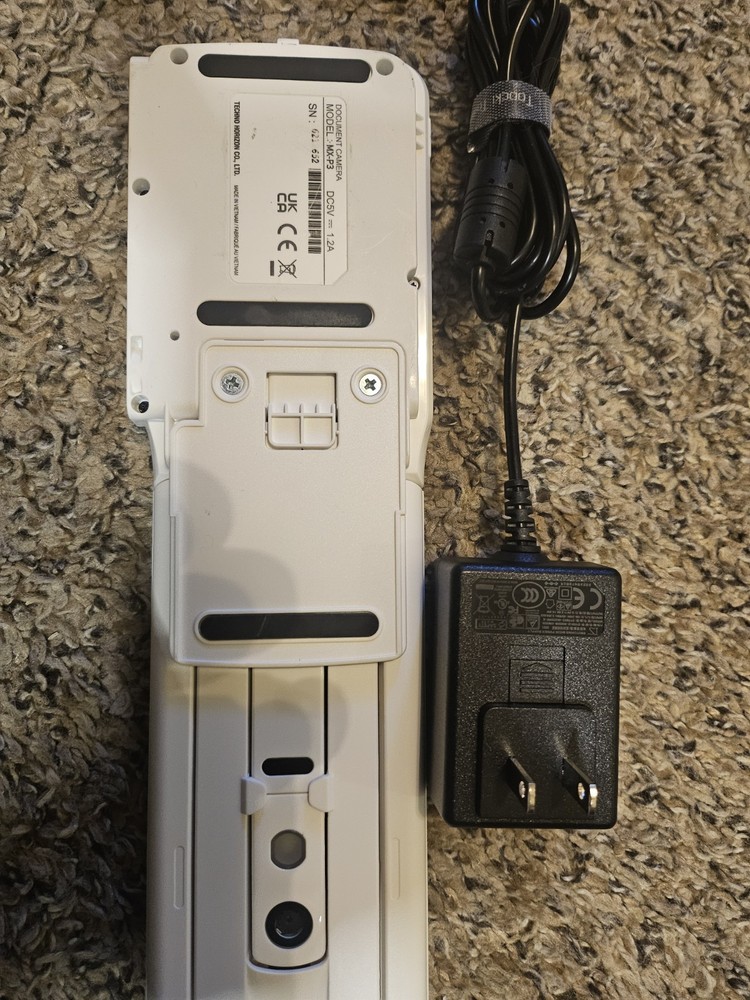 Elmo MX-P3 4K Visual Presenter Document Camera w/ AC Adapter barely used