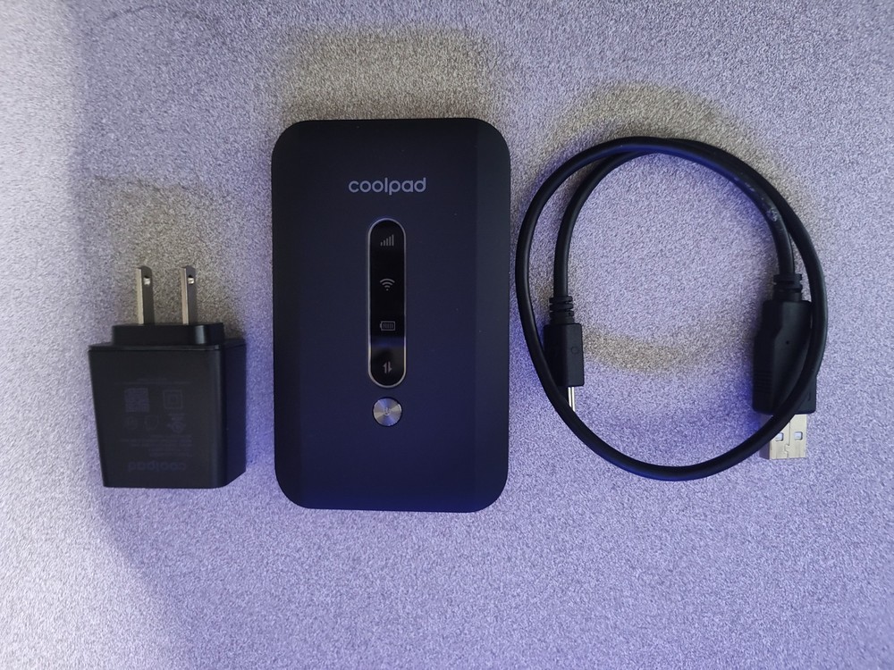 Black Boost Mobile Coolpad Stream 4G LTE WiFi Hotspot